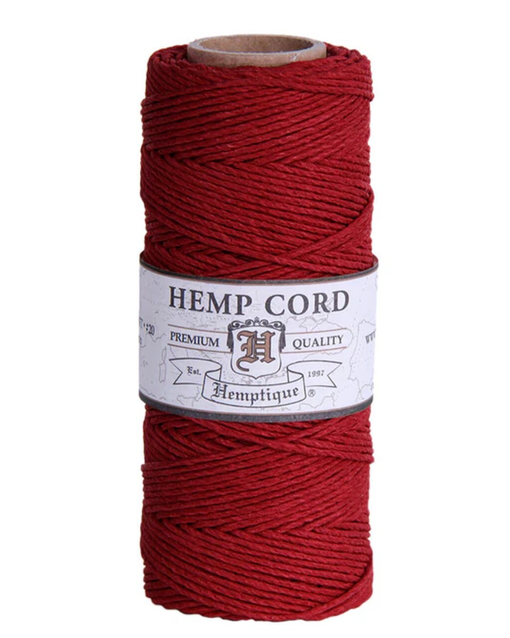 Hemptique 1mm #20 Hemp Cord Spools Jewelry Making Macrame Crochet Crafting Gift Wrapping